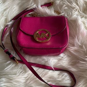 Hot pink MK purse